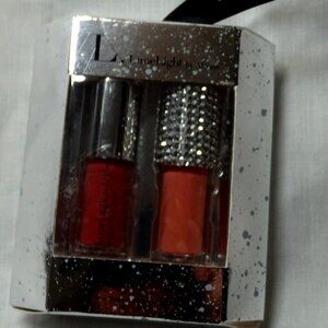 Twin Package of Mini Signature Lip Gloss/Enduring Lip Color Limelight by  Alcone